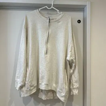 studioCLIP Days 하프 지퍼 맨투맨 풀오버