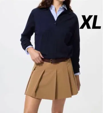 유니클로 플리츠 스코트 XL