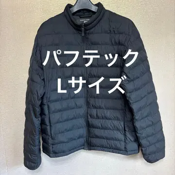 유니클로 퍼프 테크 자켓 L 사이즈 블랙