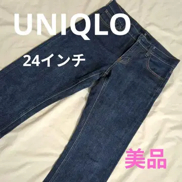 유니클로 질 샌더 S 상당 데님 셀비지 24인치