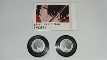 given exhibition ENCORE 파샤코레 & 레코드 배지 2개