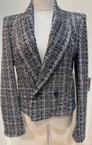 ZARA 자라 트위드 테일러드 자켓 S