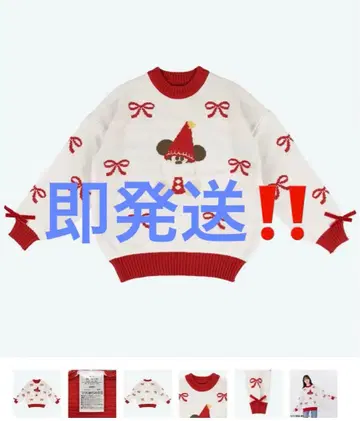 릴린린 니트 스웨터 2025 디즈니 크리스마스