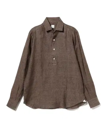 BEAMS F Maria Santangelo 린넨 풀오버 셔츠