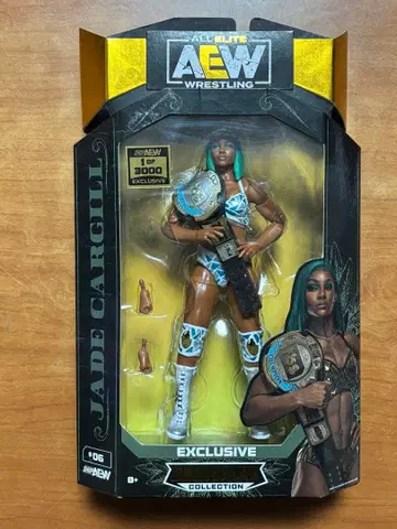 3000체 한정판 초레어 제이드 카길 피규어 WWE JAZWARES