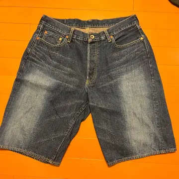 남성용 우먼 데님 하프 팬츠