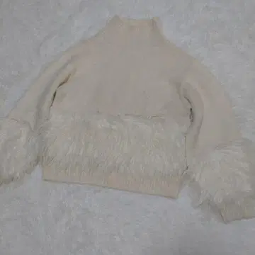 FRAY I.D 프레이 아이디 케이프 디자인 니트 풀오버 스웨터