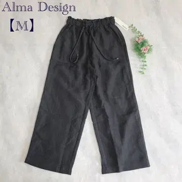 [ Alma Design ] 와이드 팬츠 허리밴딩 택 포함 M