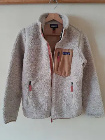 patagonia 플리스 자켓 XS 크림