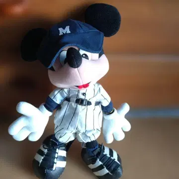 미키마우스 야구 유니폼 봉제 인형
