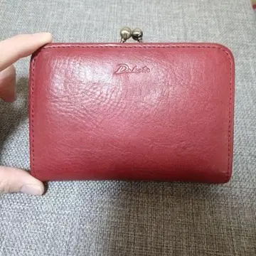 [ 새상품급 ] 다코타 가마구치 레드 지갑