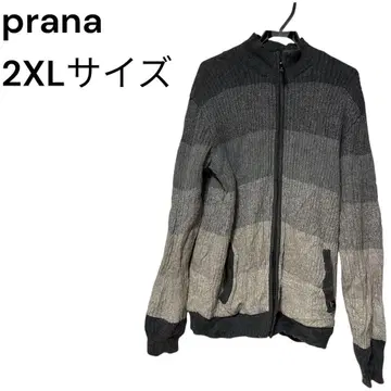 prana 그라데이션 집업 스웨터 2XL