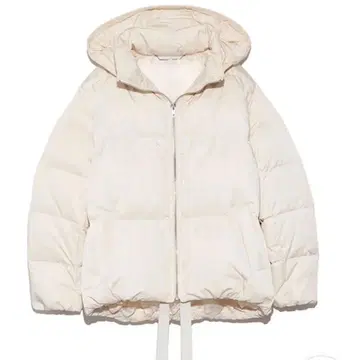 미라 오웬 다운 자켓 아이보리