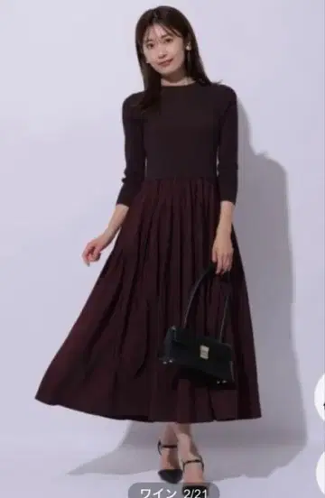 아푸와이저 리셰 전후 2way 타프타 도킹 원피스 1 S