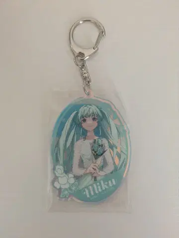 하츠네 미쿠 아크릴 키링 파티 드레스 VOCALOID