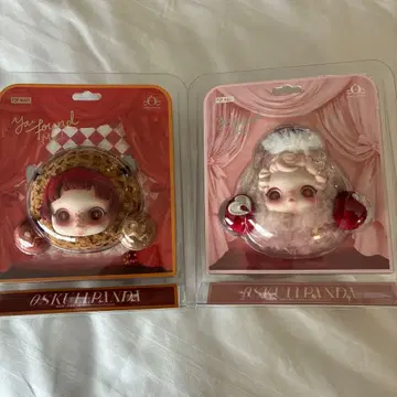 새상품 SKULLPANDA 이어폰 케이스 2개