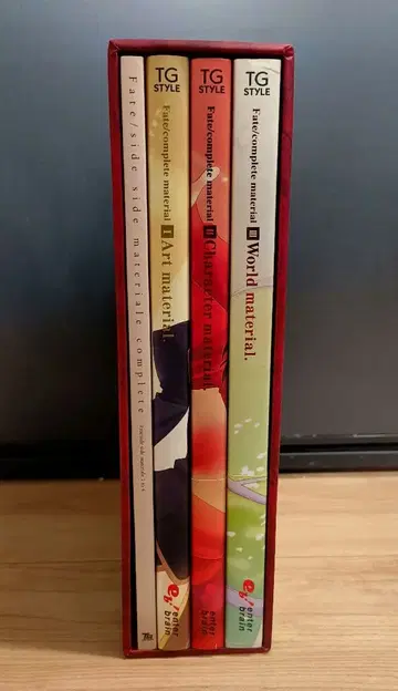 Fate/complete material 1~3권+알레 도서 수납 BOX
