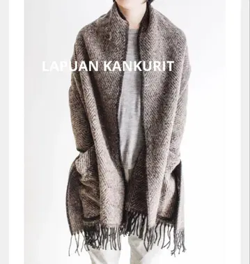 LAPUAN KANKURIT 포켓 부착 숄