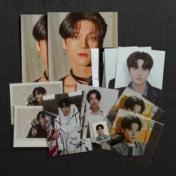 ATEEZ 우영 엽서 사진 플라이어 외