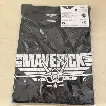 TOP GUN MAVERICK 티셔츠 L 사이즈 블랙