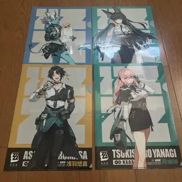 젠 제로 x 훼미리마트 클리어 파일 젠레스 존 제로