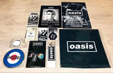 oasis 오아시스 전 키링 코스터 멀티 크로스 스티커