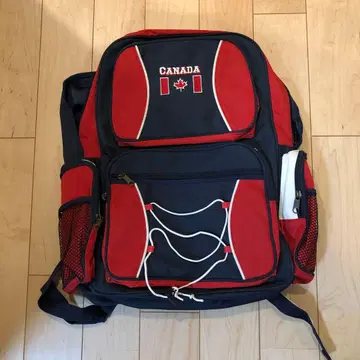 캐나다 국기 디자인 백팩 대용량