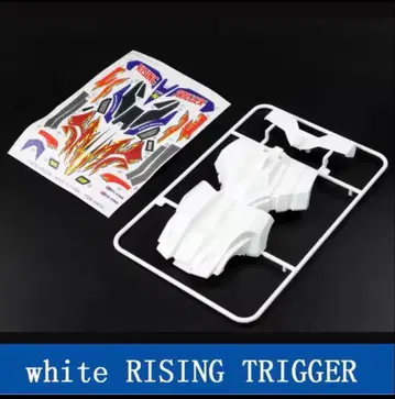화이트 RISING TRIGGER 라이징 트리거 바디 & 스티커 (사외)