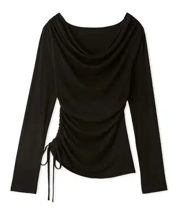 [ 새상품급 ] 라운드 드레이프 넥 플라이스 티셔츠 FRAY I.D