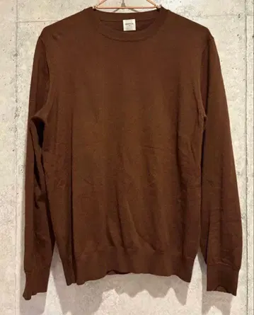 EDIFICE 에디피스 16 게이지 크루넥 하이 게이지 니트