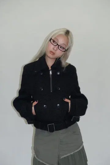 완판템 LAGUA GEM SHORT COMPACT DOUBLE 코트