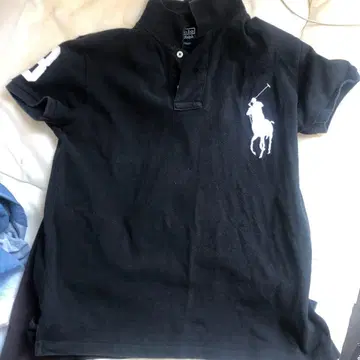 랄프 로렌 블랙 피케 셔츠