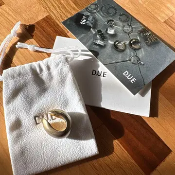 D.U.E 이어커프 이어후크 골드