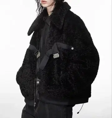 블랙 양면 캐주얼 자켓