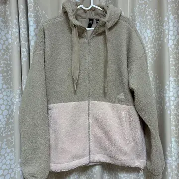 아디다스 플리스 보아 자켓