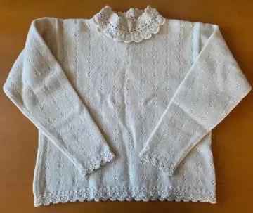 BlueberryFarm 레이스 니트 스웨터