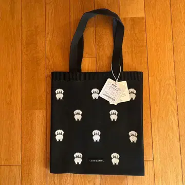 루이 가렛 블랙 토트백