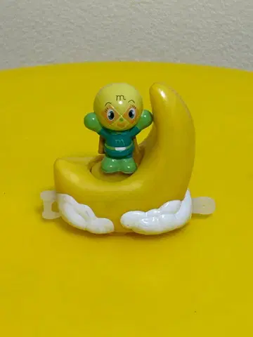 레트로 호빵맨 기차 6 멜론빵나 & 달 피규어 인형