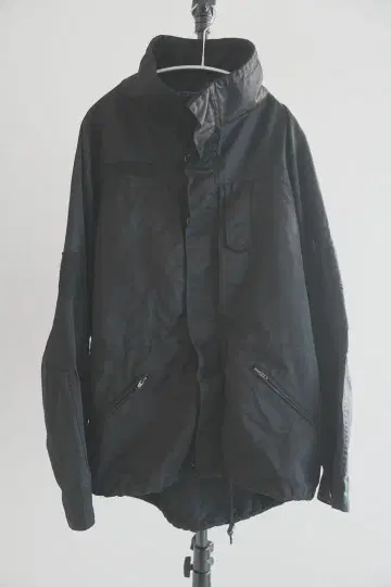 오스트리아군 실물 패러트루퍼 자켓 DEEP BLACK 염색 블랙 염색