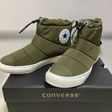 [ 미사용 새상품 ] 컨버스 올스타 패디드 부츠 하이 카키 24.0