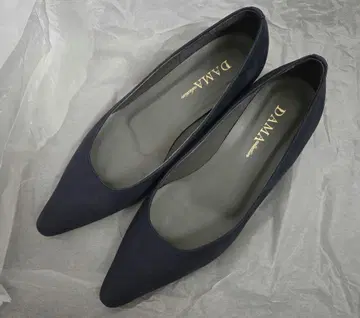 DAMA 네이비 플랫슈즈 35