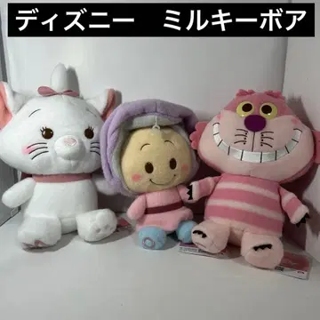 마리 체셔 고양이 영 오이스터 밀키 보아 봉제 인형 세트 BIG