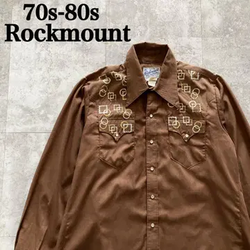 [ 70s-80 ] Rockmount 락마운트 웨스턴 셔츠
