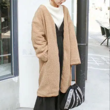 SLOBE IENA 슬로브 이에나 V넥 보아 코트