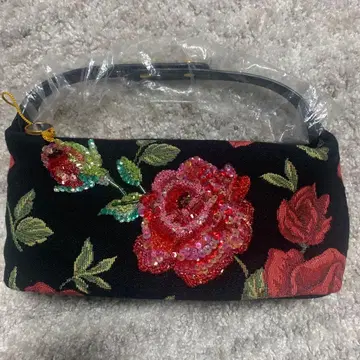 미사용 싱크비 핸드백 보트백 로즈 장미 장미