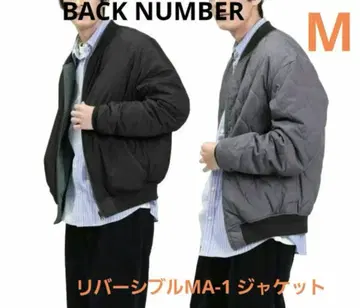 BACK NUMBER 리버서블 MA-1 자켓/M/새상품