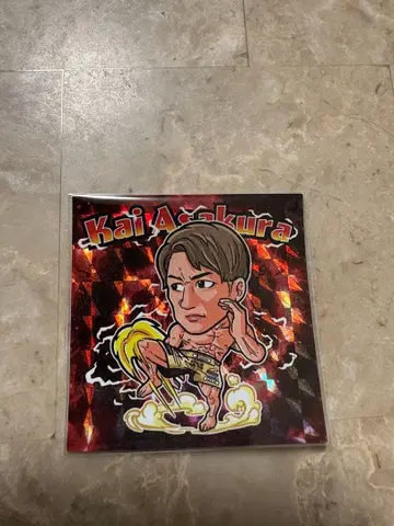 [ RIZIN ] [ UFC ] 아사쿠라 카이 팬클럽 한정판 씰