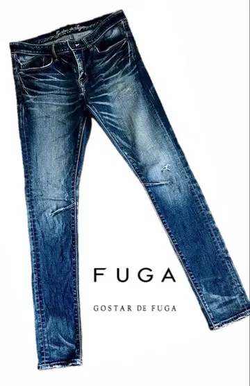 GOSTAR DE FUGA 스키니 데님 데미지
