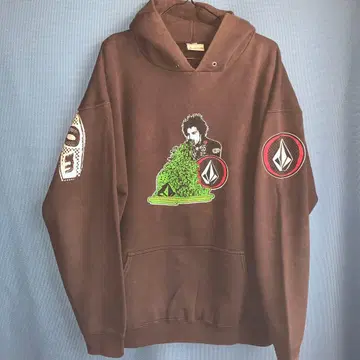 Volcom 후드티 사이즈 L 하와이 구매 초레어 시드 비셔스 90년대