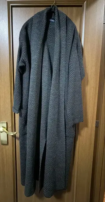 [ 새상품급 ] IENA SLOBE 롱 가디건 그레이 울